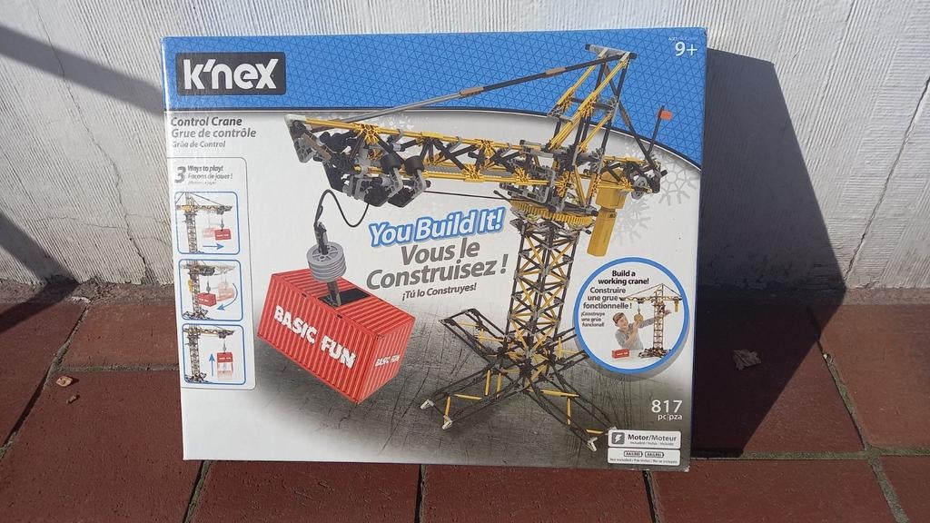 grue K'nex, Enlèvement, Comme neuf, K'nex