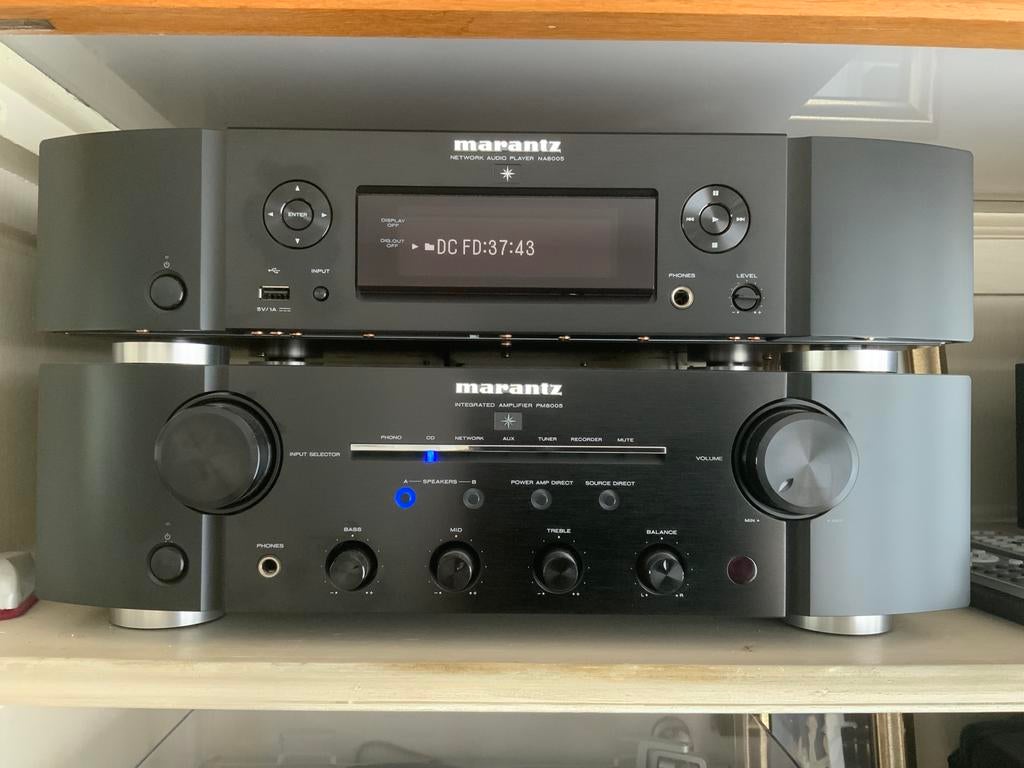 Hi fi versterker en netwerkspeler, Audio, Tv en Foto, Ophalen, Zo goed als nieuw