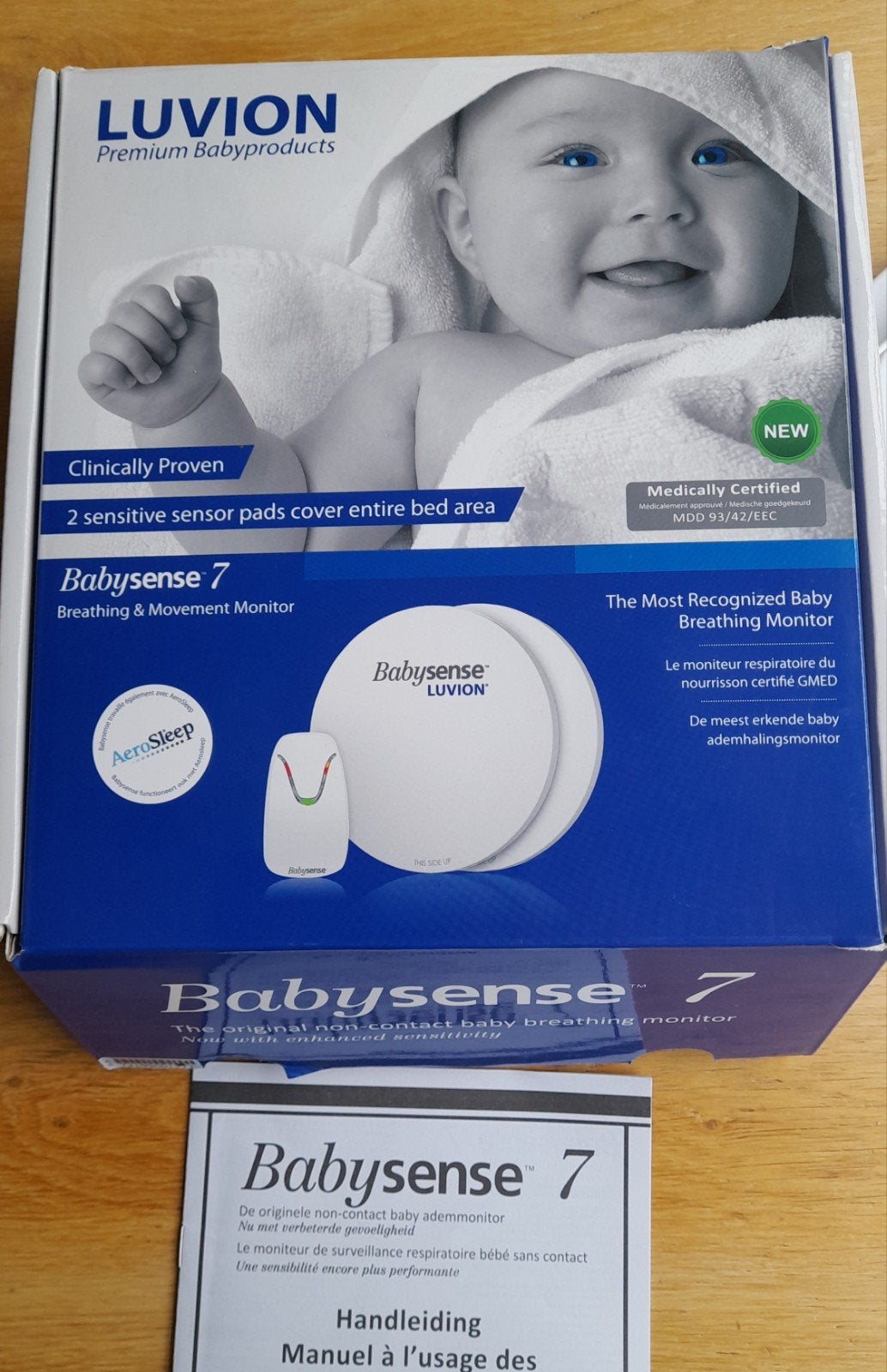 Babysense 7 luvion  ademhalingsmonitor, Kinderen en Baby's, Ophalen