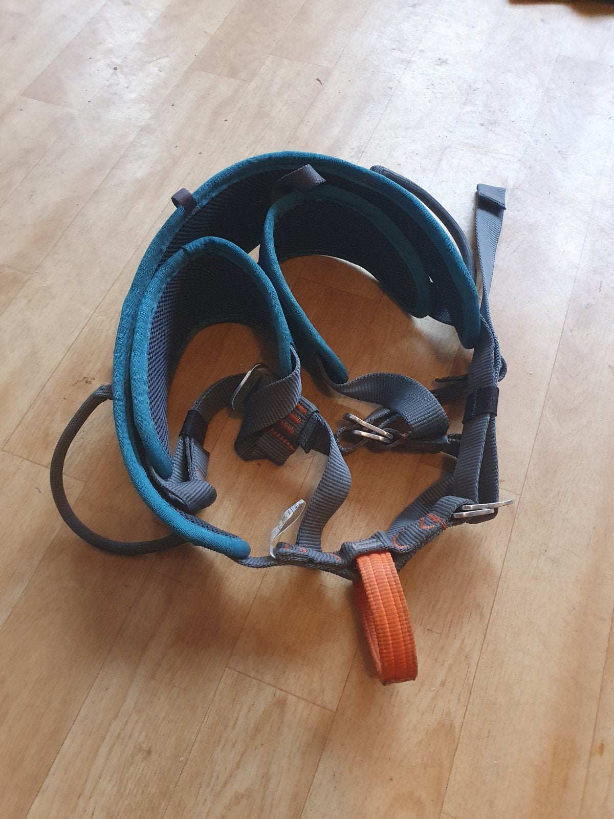klimgordel voor kinderen tot 14 jaar, Sport en Fitness, Ophalen of Verzenden, Gebruikt, Klimsport-accessoire
