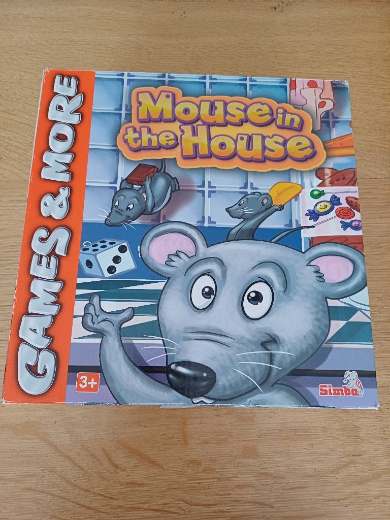 Gezelschapsspel mouse in te house, Een of twee spelers, Ophalen, Gebruikt, Simba