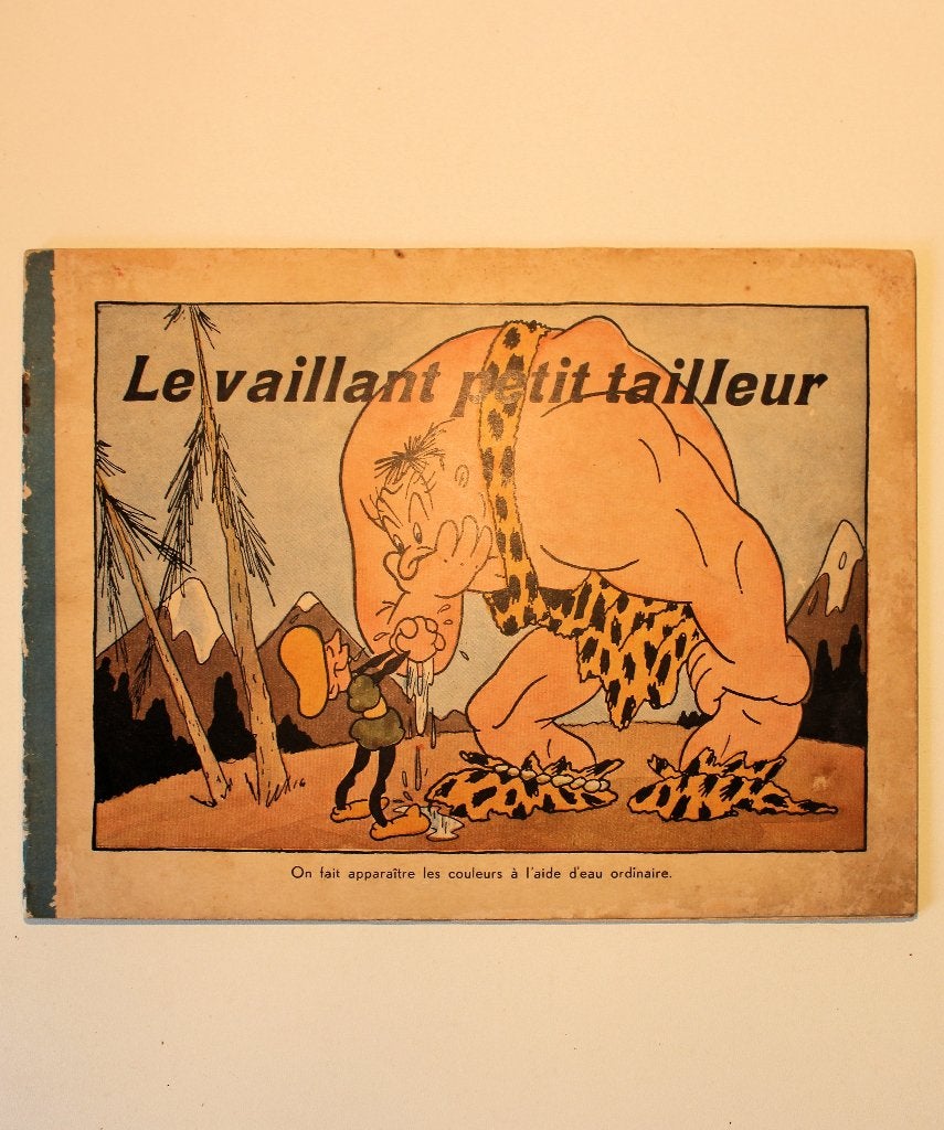 Le vaillant petit tailleur (antiek boekje 1940), Boeken, Taal | Frans, Gelezen, Christel Marott - Frères Grimm, Ophalen of Verzenden