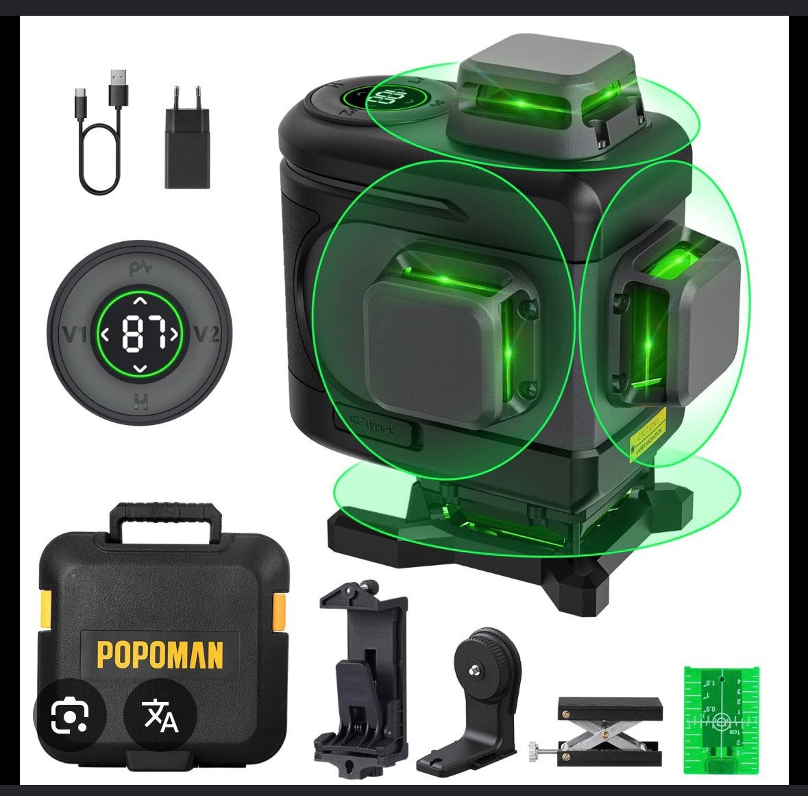 Laser NIEUW, Doe-het-zelf en Bouw, Meetapparatuur, Nieuw, Ophalen