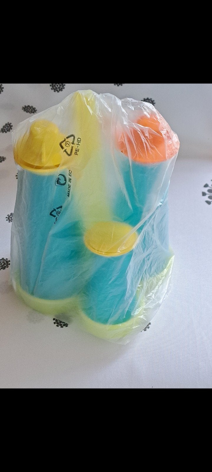 Tupperware olie/azijn/peper zoutstel,Nieuw