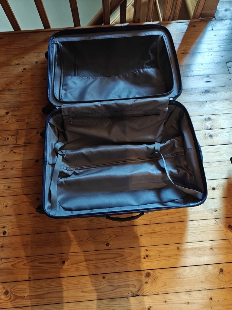 Reiskoffer, Handtassen en Accessoires, Koffers, Ophalen, Zo goed als nieuw, Hard kunststof, Wieltjes