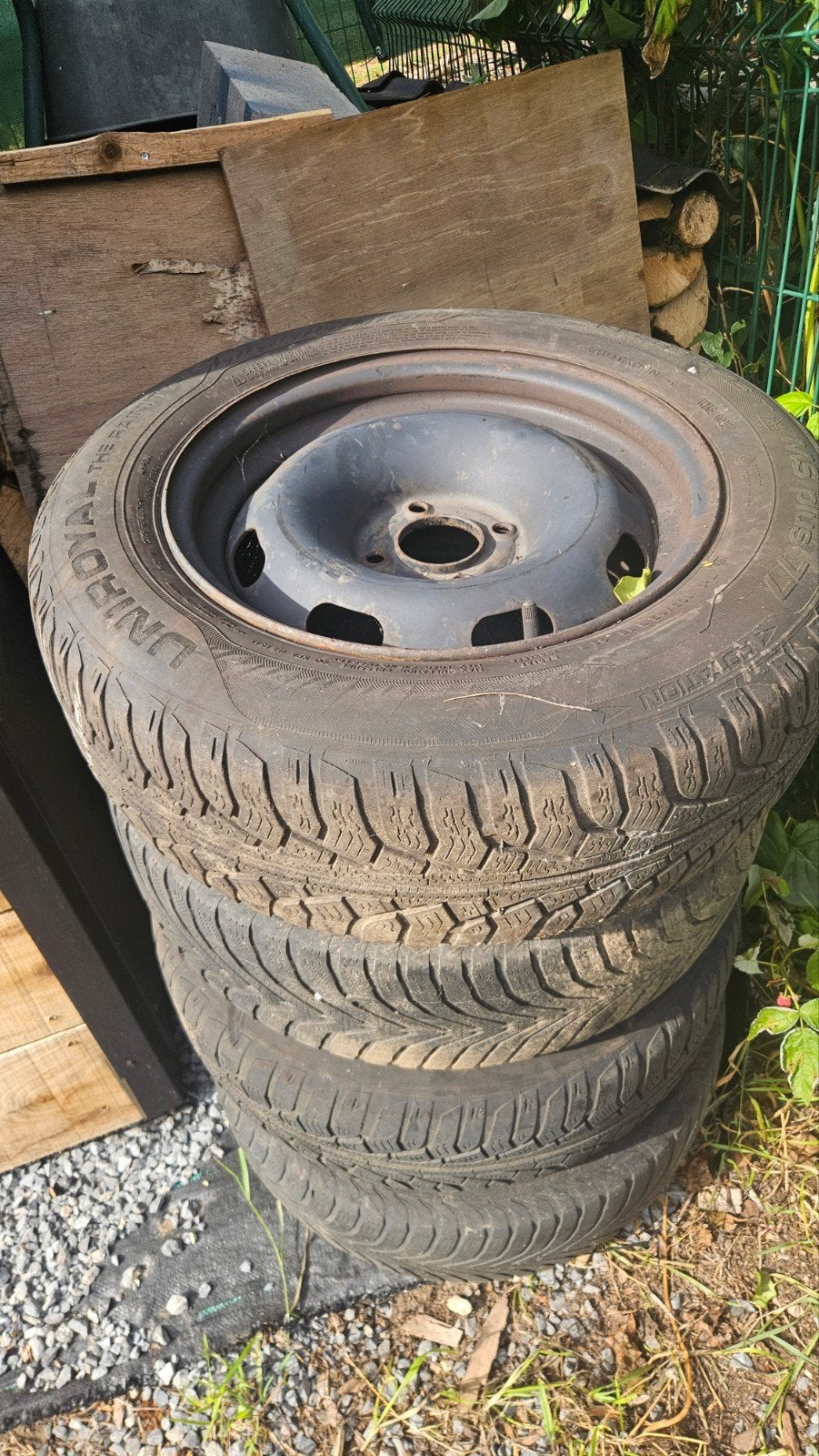 4 roues Citroën, Enlèvement