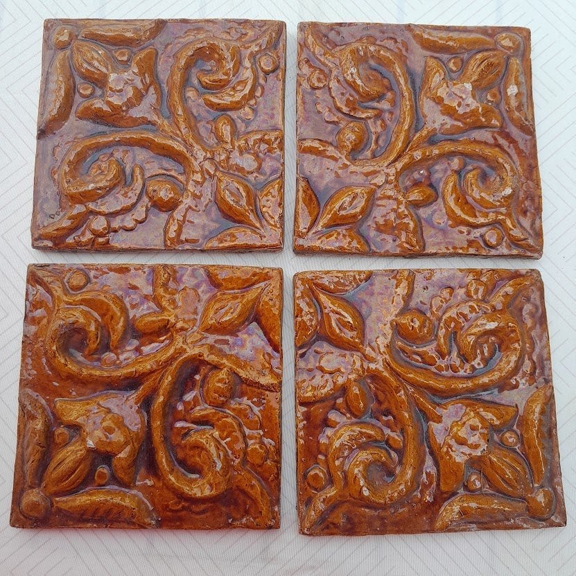 Carreaux en relief Art Nouveau - Société Morialmé (1920), Enlèvement ou Envoi