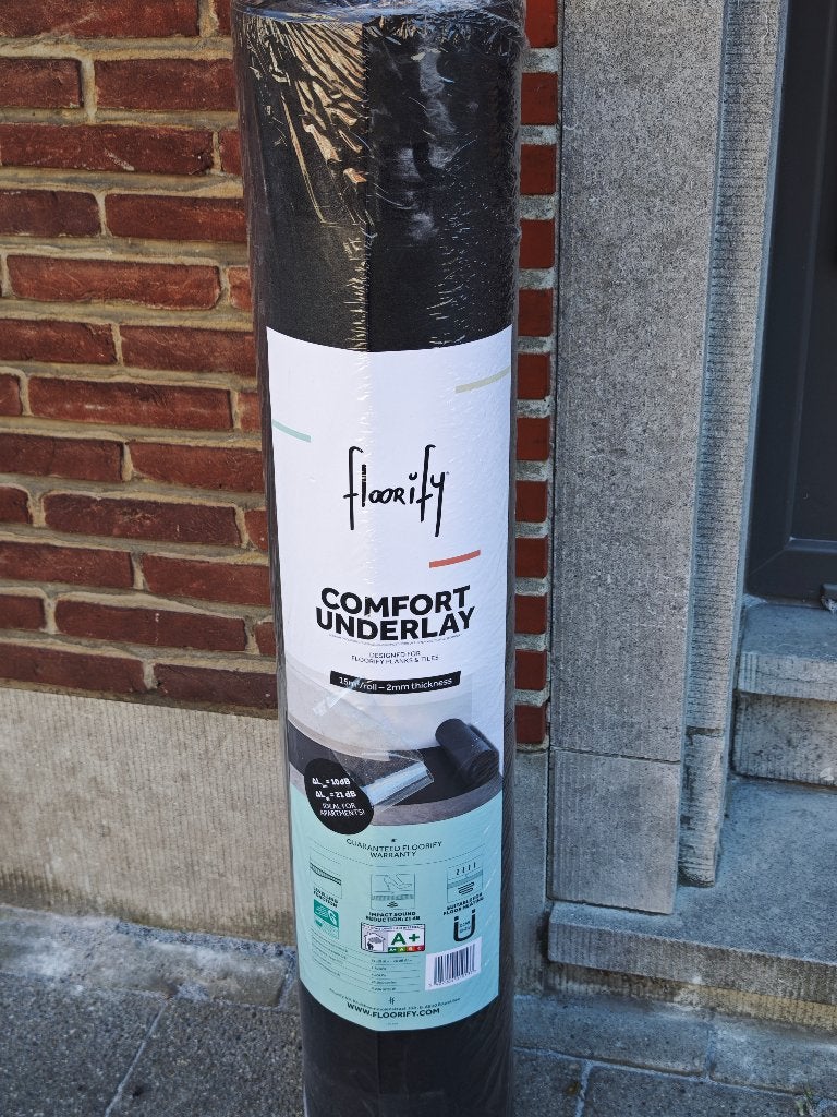 Floorify Comfort ondervloer (1 rol), Ophalen, Nieuw