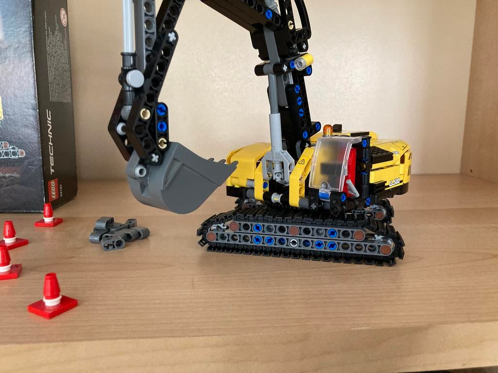 Lego technic Heavy-duty Excavator 42121, Ophalen, Zo goed als nieuw, Lego, Technic