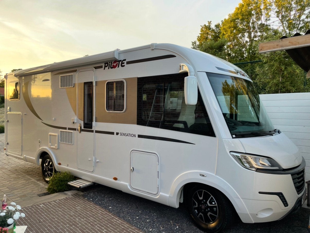 Pilote G740 Sensation  automaat., Caravans en Kamperen, Mobilhomes, Fiat, Pilote, 7 tot 8 meter, Diesel