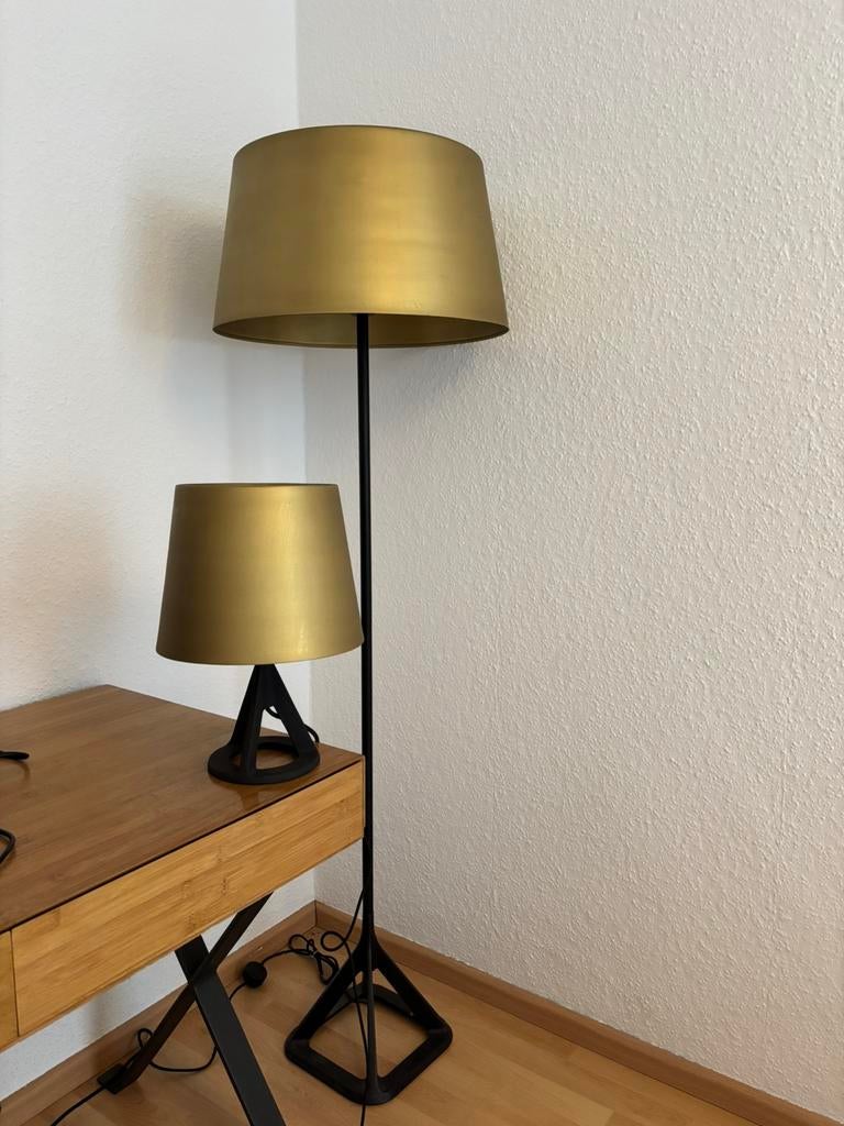 TOM DIXON vloerlamp en bureaulamp, Huis en Inrichting, Ophalen, Gebruikt, Metaal, 150 tot 200 cm