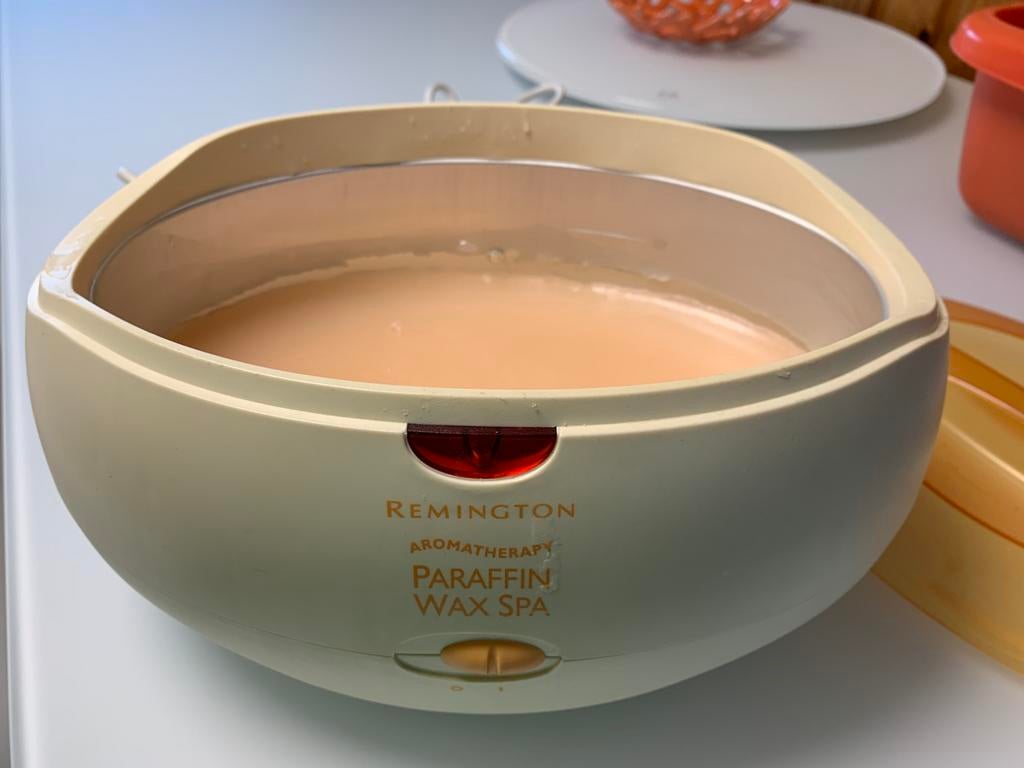 Paraffine wax spa bad met toebehoren, Ophalen, Zo goed als nieuw