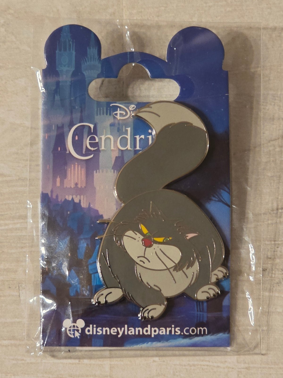 Lucifer Pin Disneyland Paris Cindrella, Collections, Disney, Enlèvement ou Envoi, Cendrillon ou Belle, Neuf, Autres types