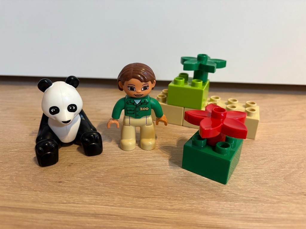 Duplo - Panda - 6173, Ophalen, Zo goed als nieuw, Complete set, Duplo