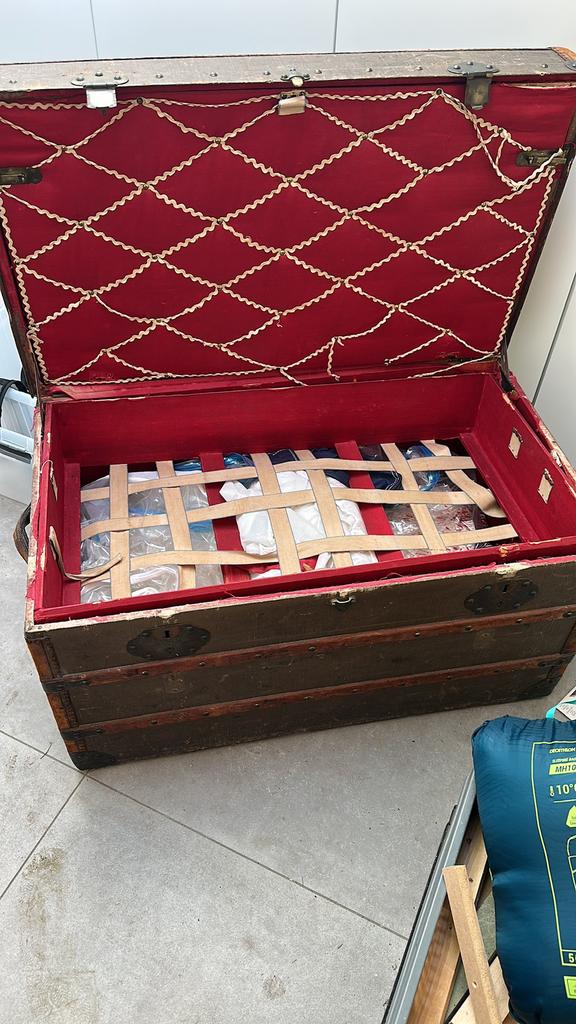 Kist vintage, Ophalen