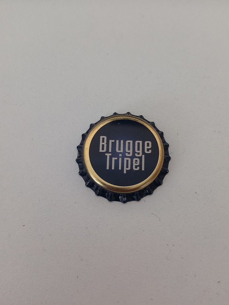 Kroonkurken : BRUGGE TRIPEL, Verzamelen, Verzenden, Nieuw, Palm