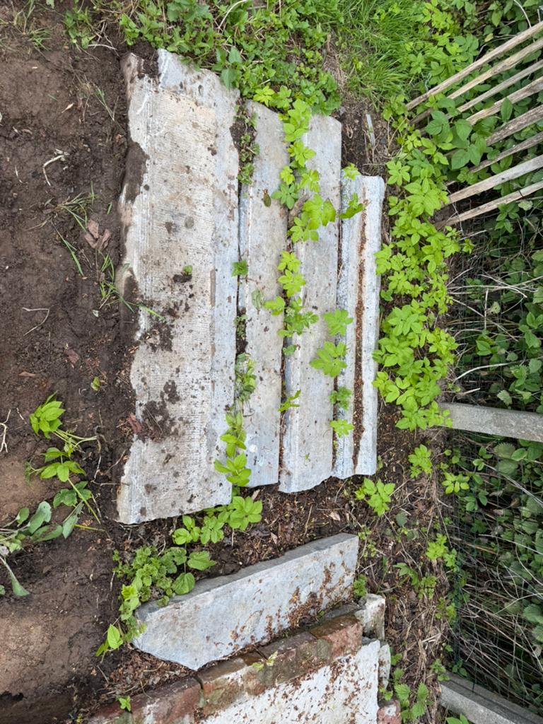 Blauwe steen, Tuin en Terras, Ophalen, Gebruikt