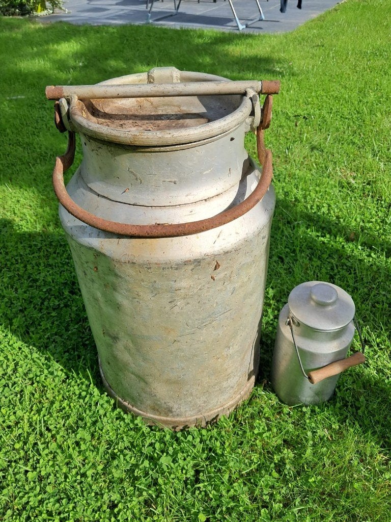 pot à lait galvanisé, Antiquités & Art, Enlèvement
