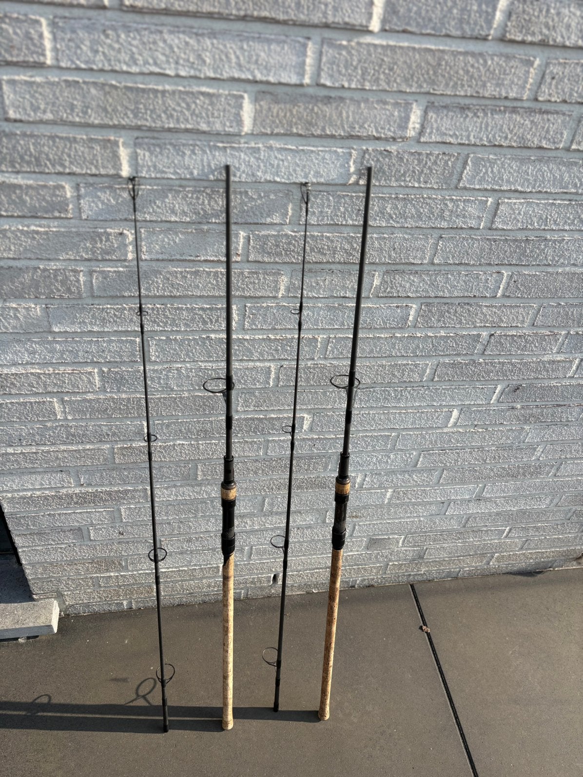 2 x nash scope 9ft 3,25 lb karper hengels., Enlèvement, Utilisé