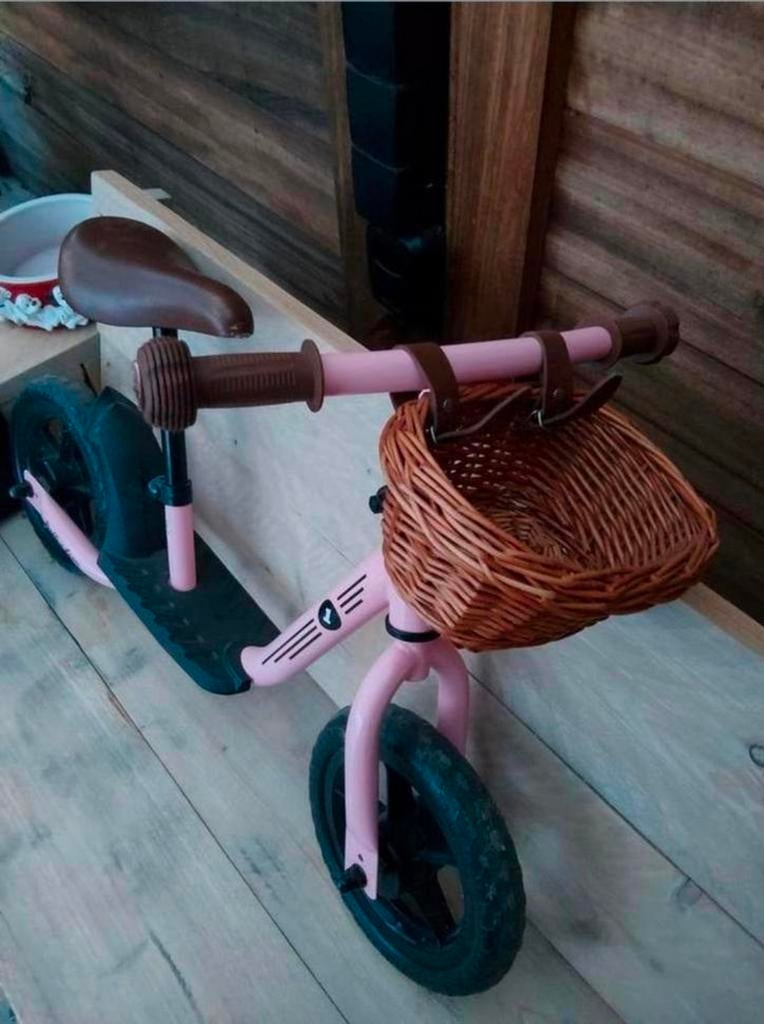 Loopfiets voor meisjes, Ophalen