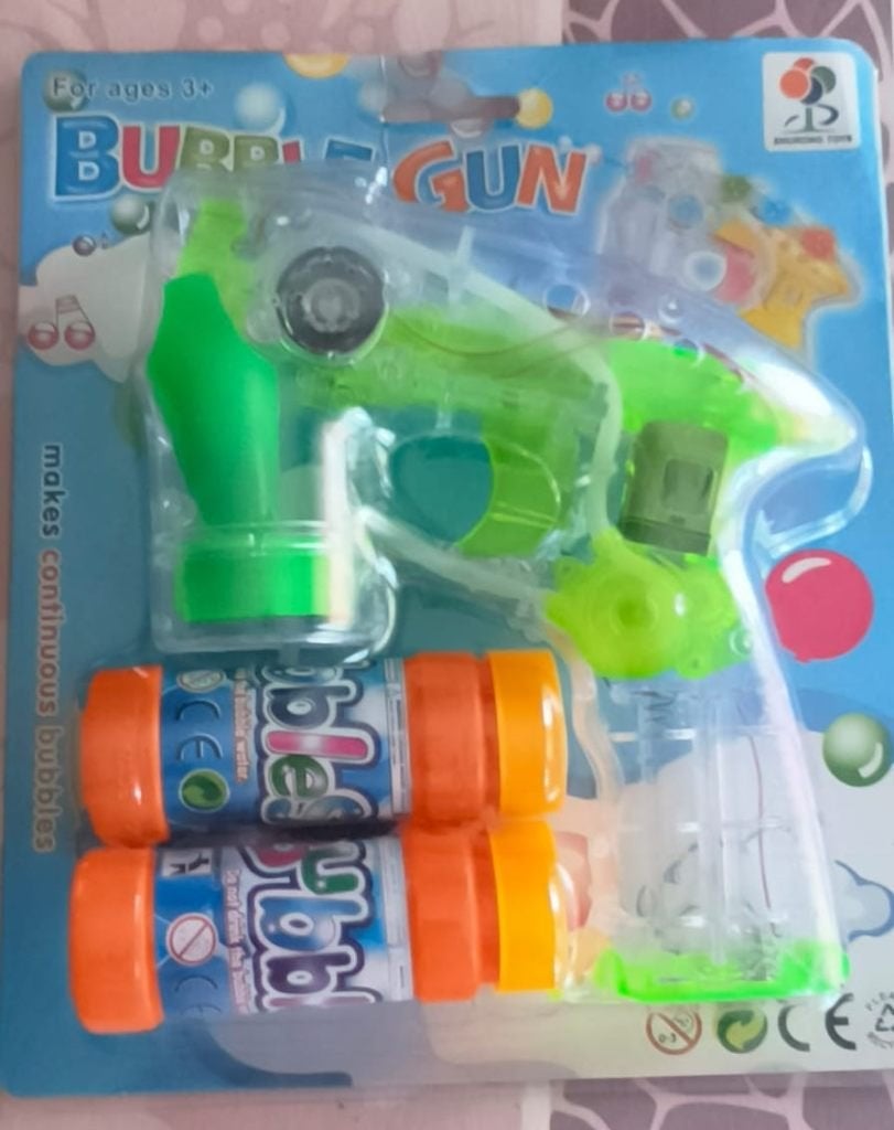 Groene Bubblegun (leeftijd +3 jaar), Kinderen en Baby's, Ophalen of Verzenden, Nieuw, Jongen of Meisje