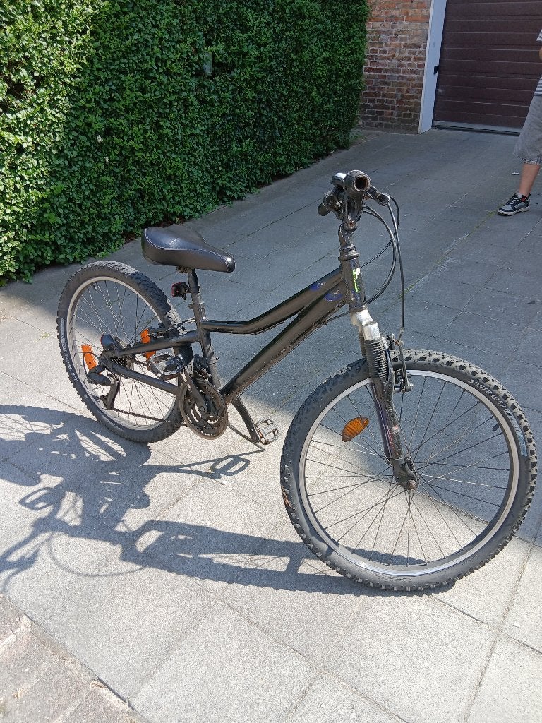 Jongensfiets 24 inch, Ophalen, Velgrem, ?, Handrem