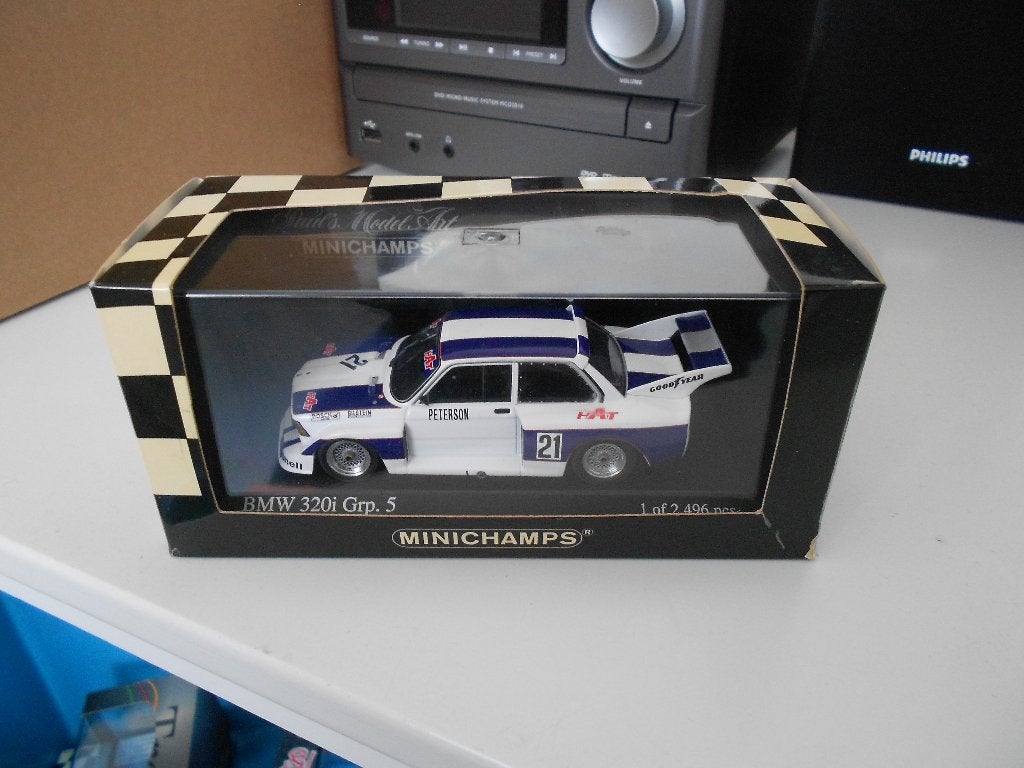 Bmw  320i Gr5  E21           Minichamps, Ophalen of Verzenden, Nieuw, Auto, MiniChamps