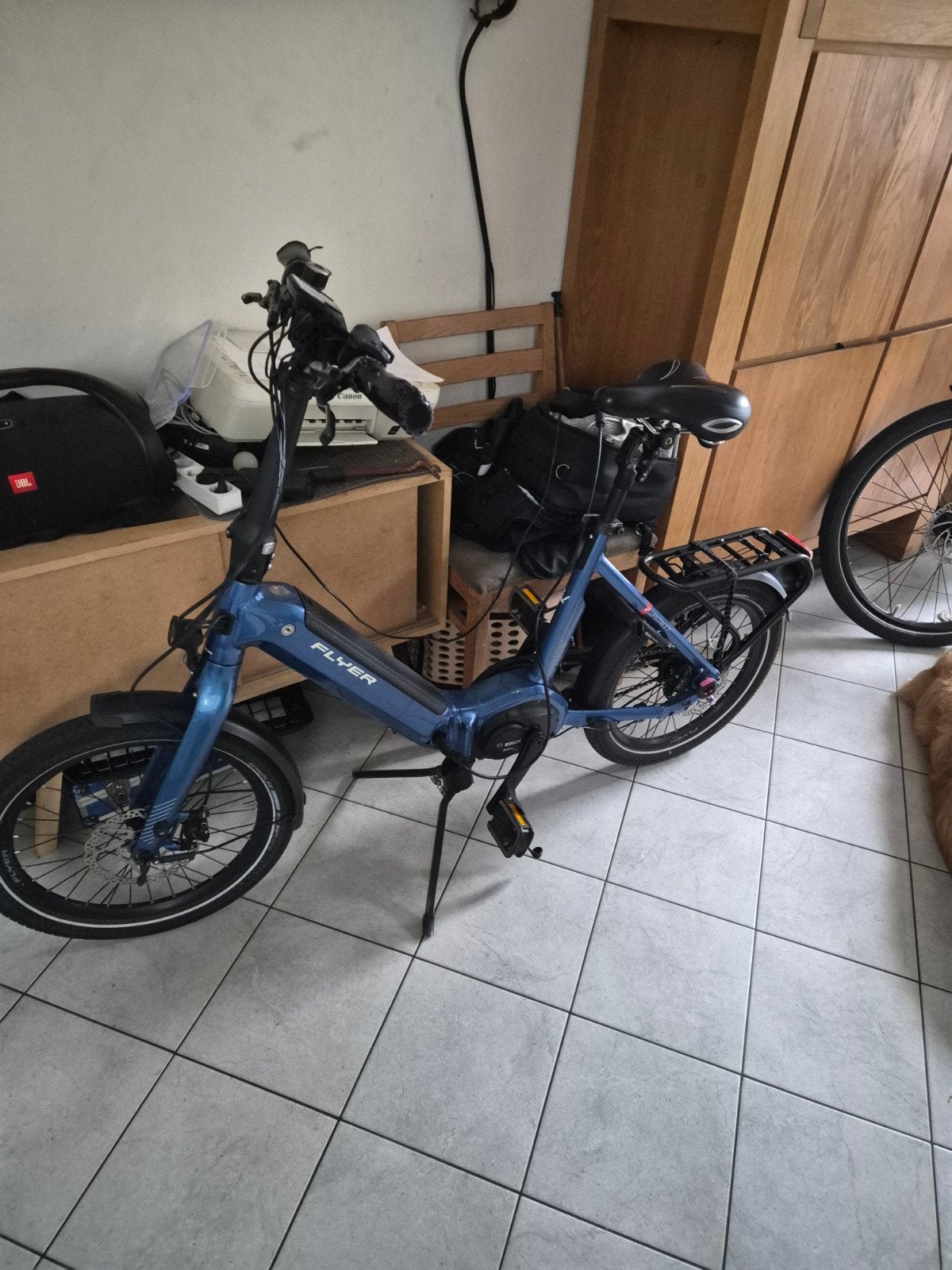 flyer vouwfiets, Ophalen, Gebruikt, 50 km per accu of meer, Overige merken
