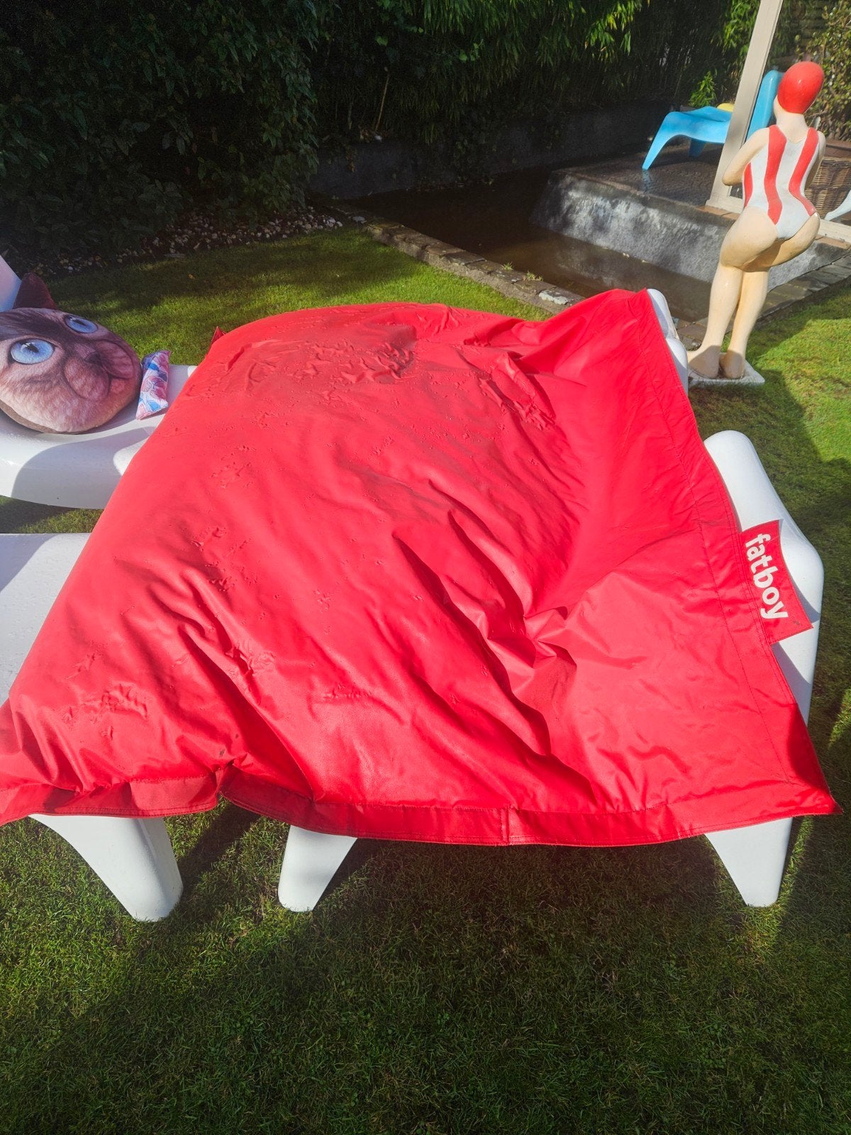 fatboy xl zitzak in gebruikte maar nette staat, Maison & Meubles, Enlèvement, Pouf