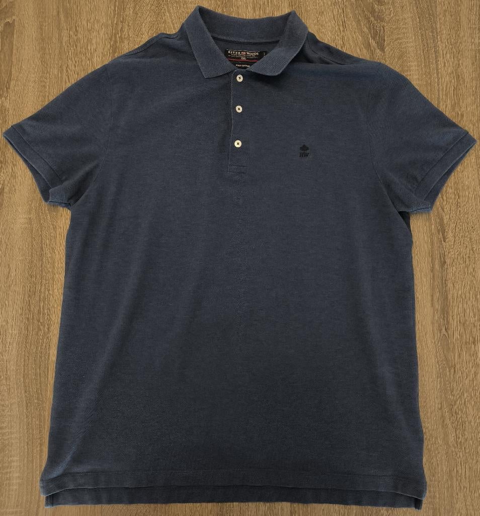 Originele RIVER WOODS Polo, Blauw, XXL, Kleding | Heren, Polo's, Blauw, Overige maten, Ophalen of Verzenden, River woods