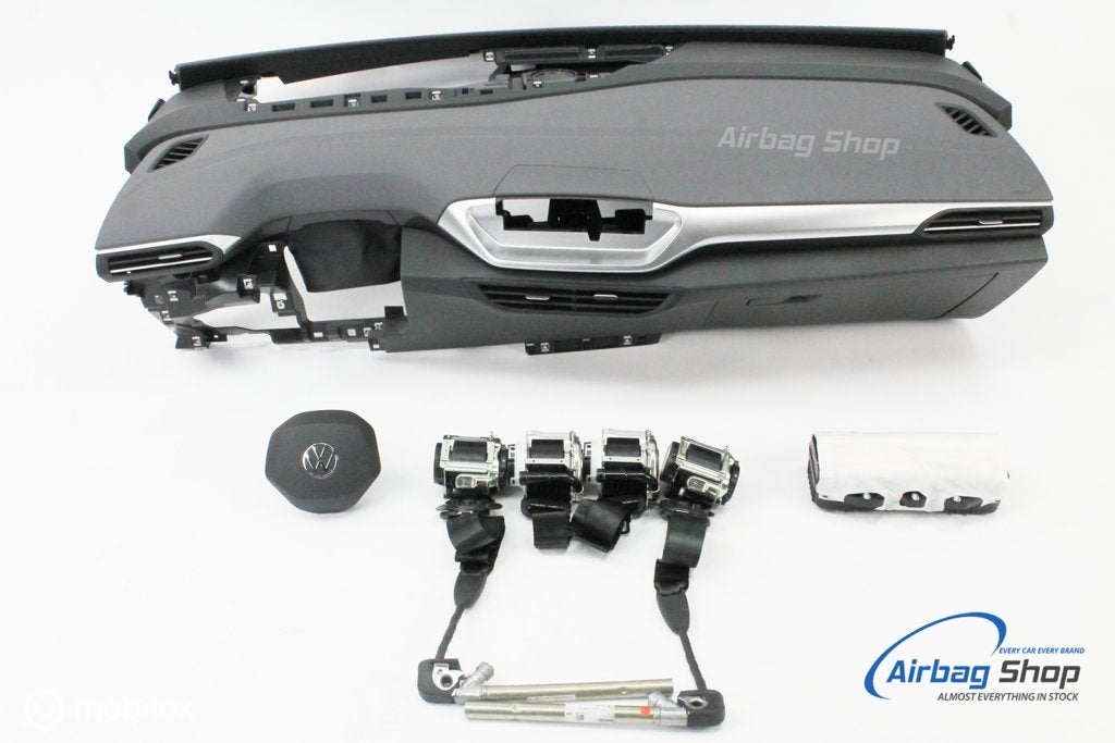 Airbag kit Tableau de bord gris HUD Volkswagen ID5 ID.5 2022, Gebruikt, Ophalen of Verzenden