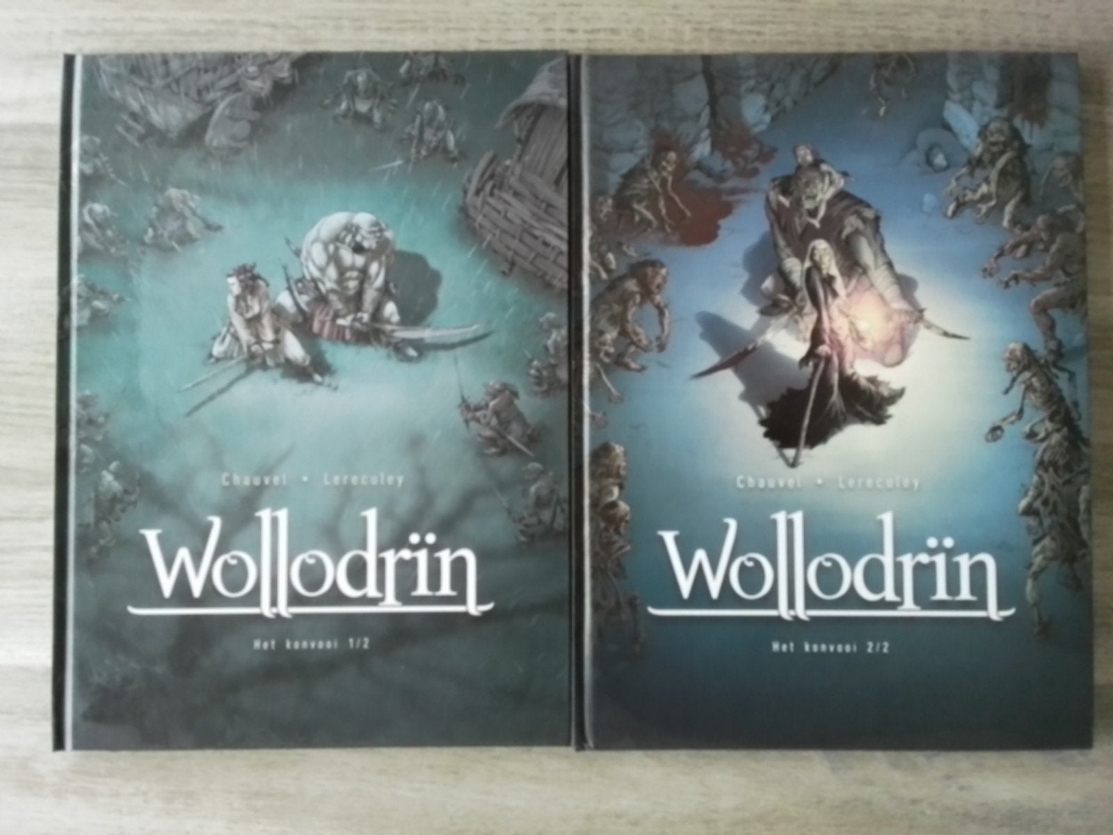 wollodrin complete 2de cyclus  het konvooi 2 x hc, Boeken, Ophalen of Verzenden, Zo goed als nieuw