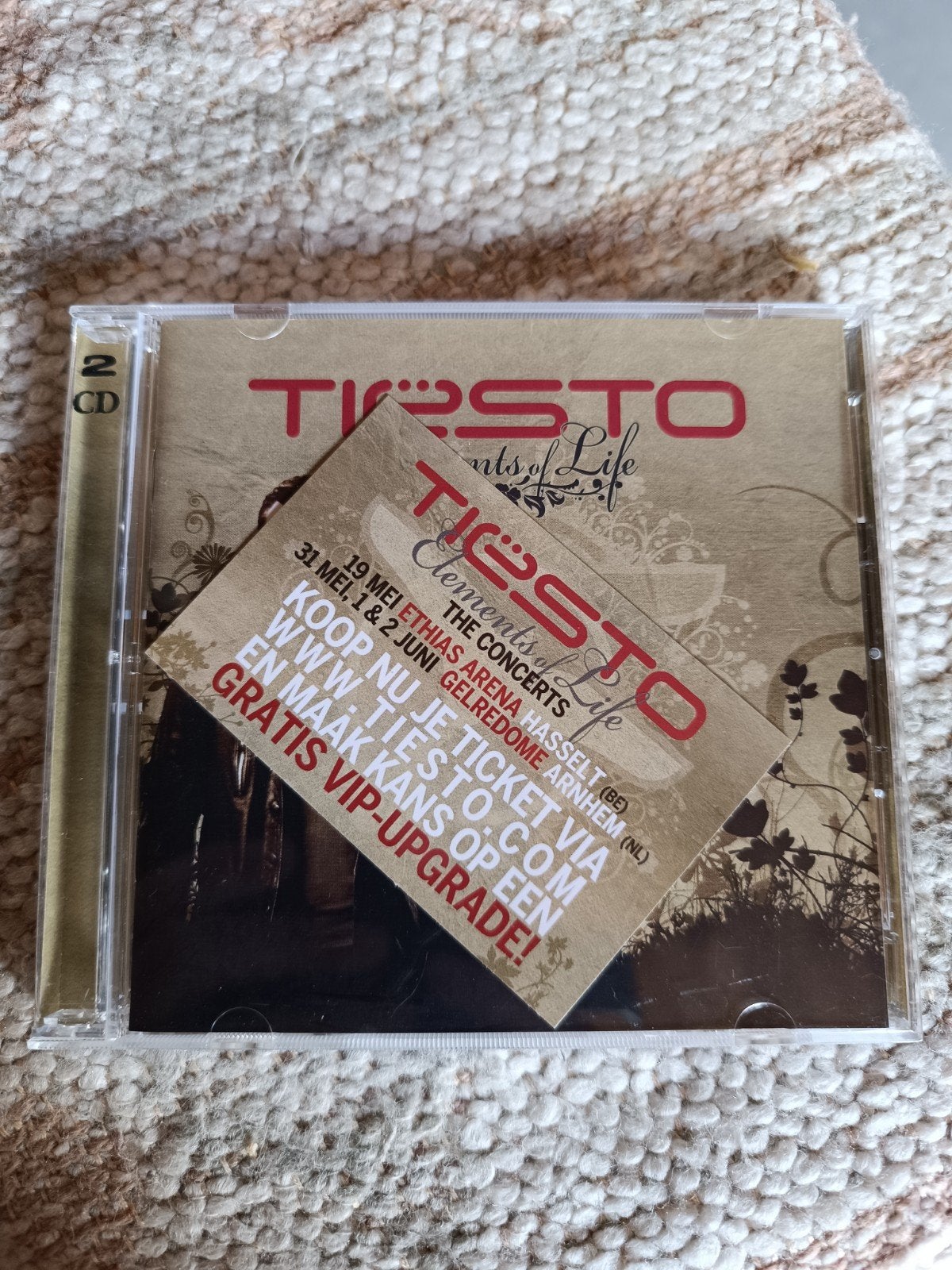 Tiesto : Elements of Life 2 cd, Cd's en Dvd's, Cd's | Dance en House, Ophalen of Verzenden