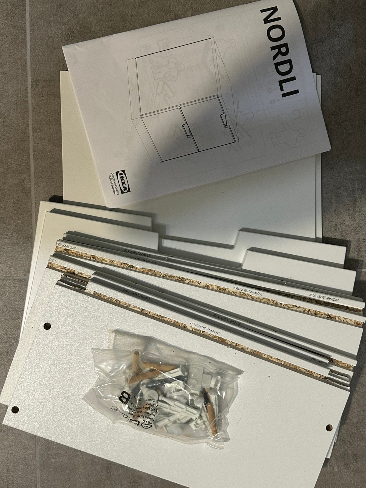 Tiroirs Nordli Ikea, Ophalen, Nieuw