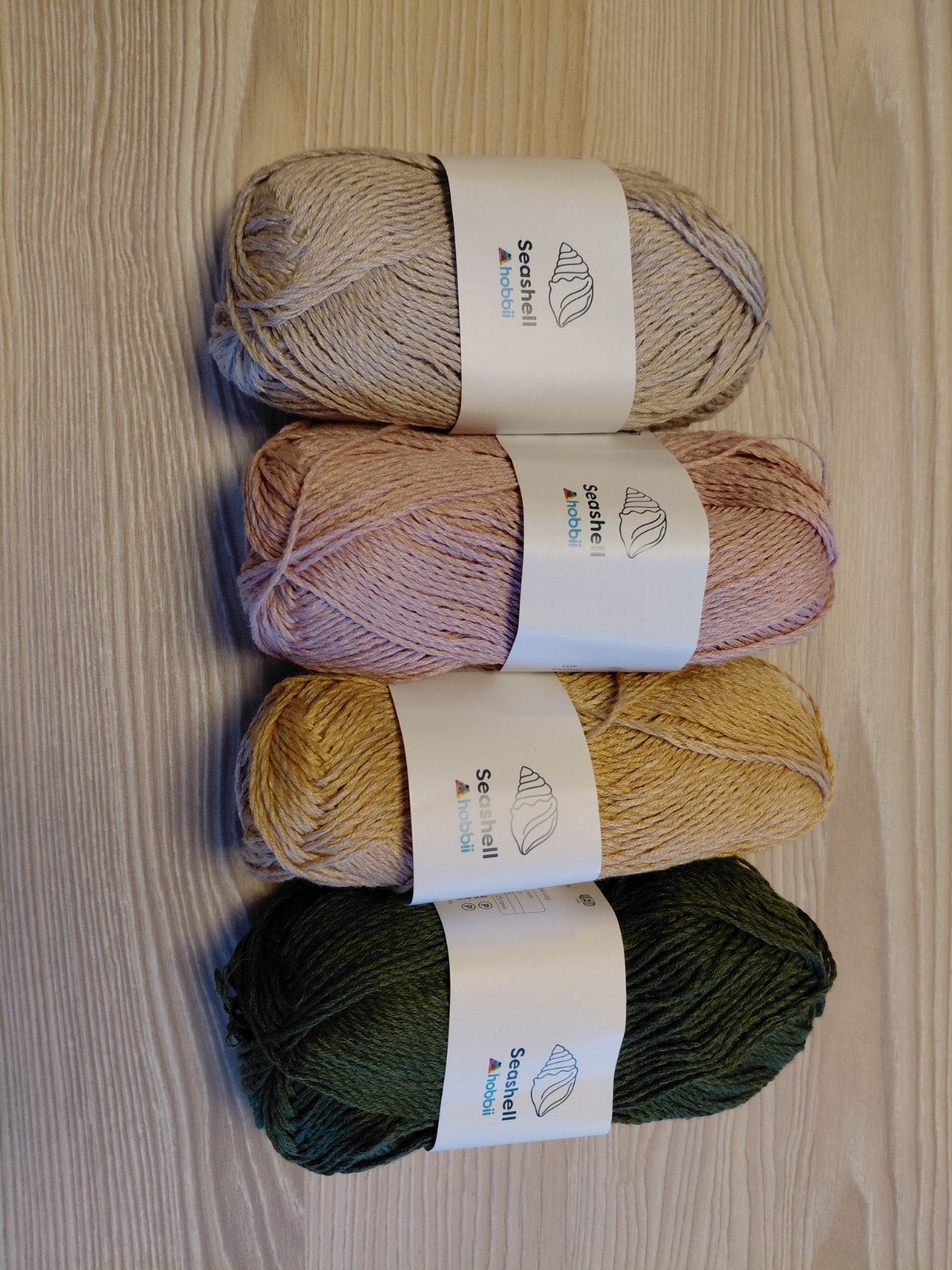 4 pelotes de laine Hobbii Seashell, Enlèvement, Neuf