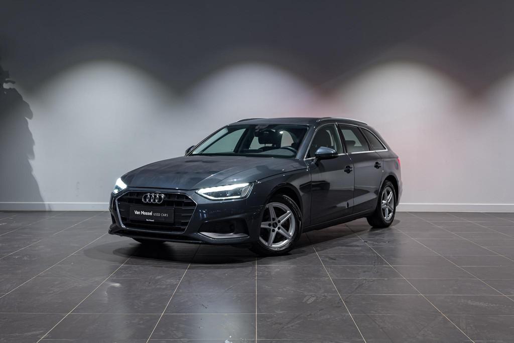 Audi A4 Avant 2.0 30 TDi 100kW S tronic Attraction B.E Cruis, Auto's, Stof, Zwart, 4 cilinders, 136 pk