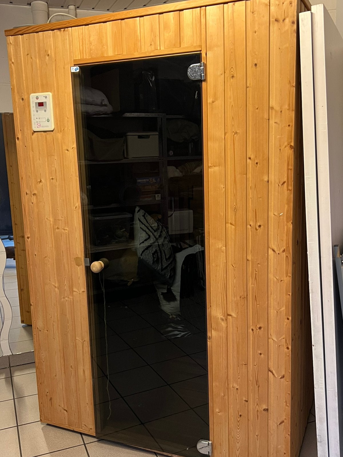 Infraroodcabine, Sport en Fitness, Sauna, Ophalen, Gebruikt, Infrarood, Complete sauna