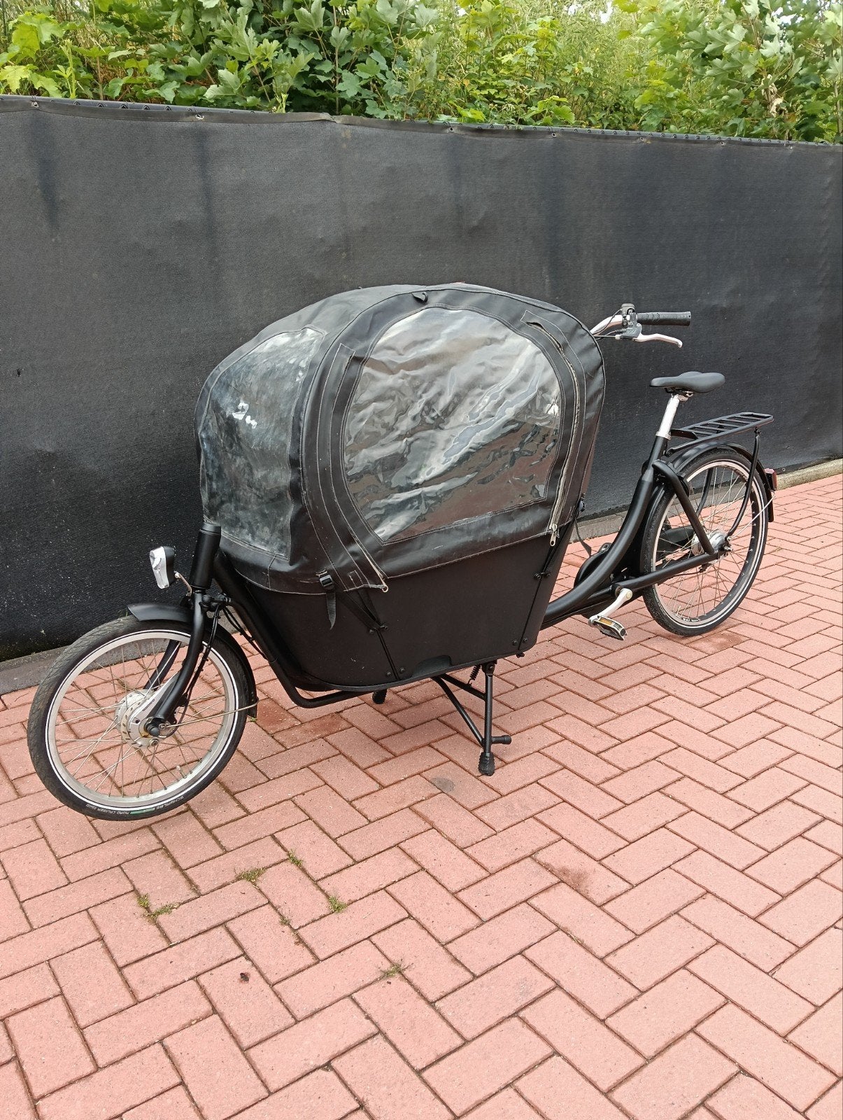Babboe elektrische bakfiets nieuwe batterij jaar garantie B, Huif, Ophalen of Verzenden, Zo goed als nieuw, 2 kinderen