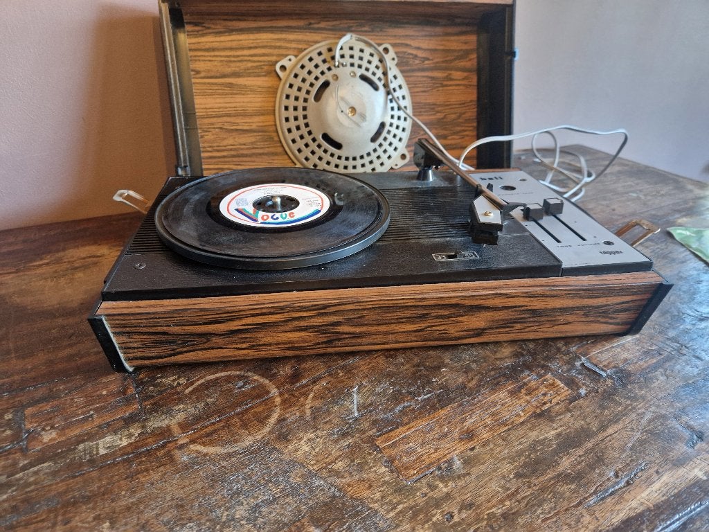 Retro Teppaz platendraaier model Bali, Enlèvement ou Envoi