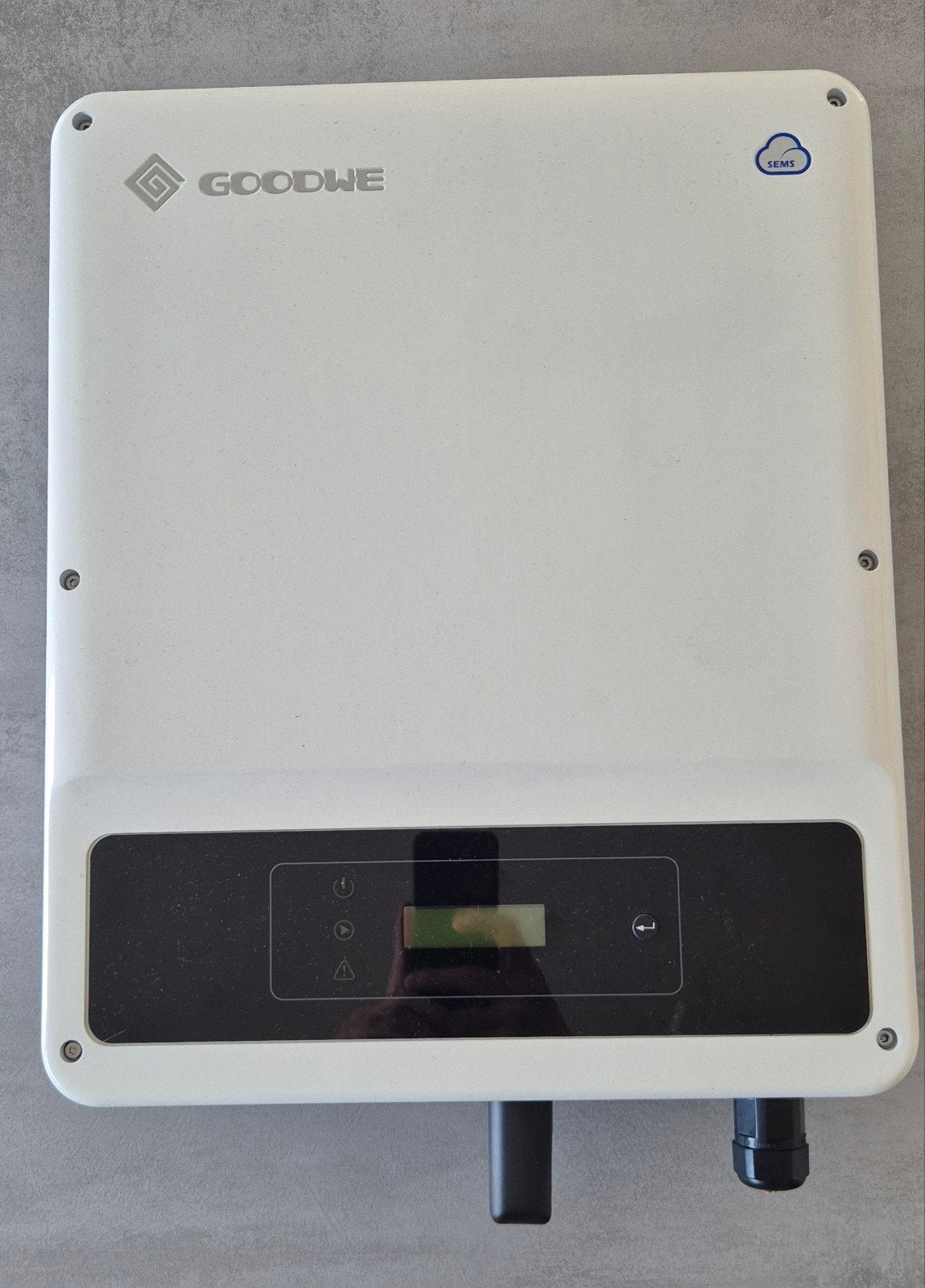 Goodwe omvormer, Doe-het-zelf en Bouw, Ophalen, Zo goed als nieuw, Collector, 100 tot 200 wattpiek