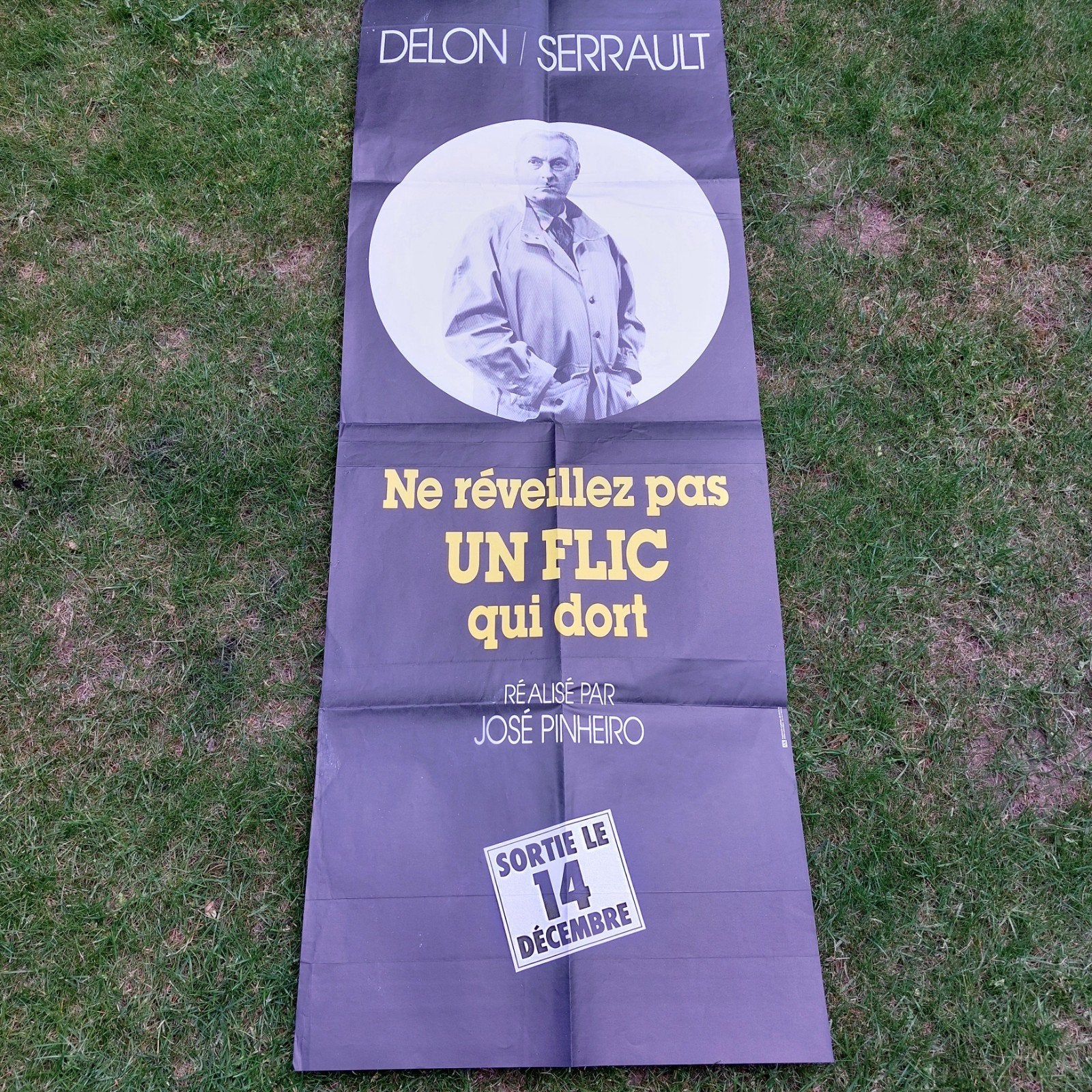 Oude filmposter 154 cm x 56 cm, Ophalen of Verzenden