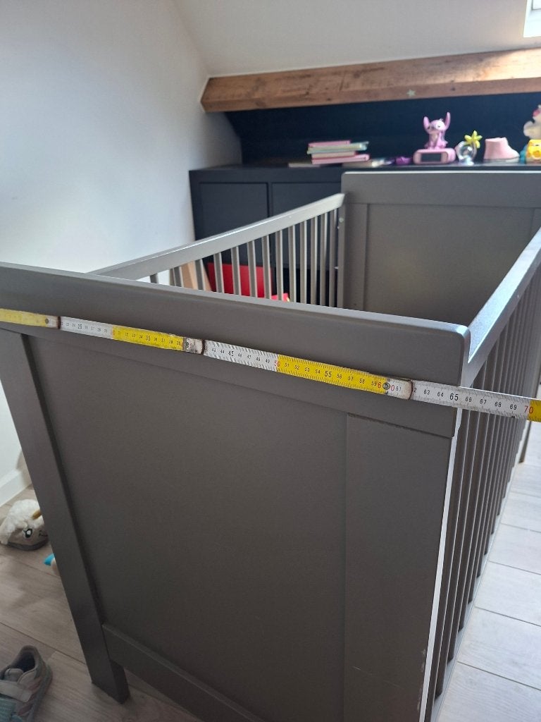 kinderbedje, Kinderen en Baby's, Ophalen, Gebruikt, Minder dan 140 cm, Matras