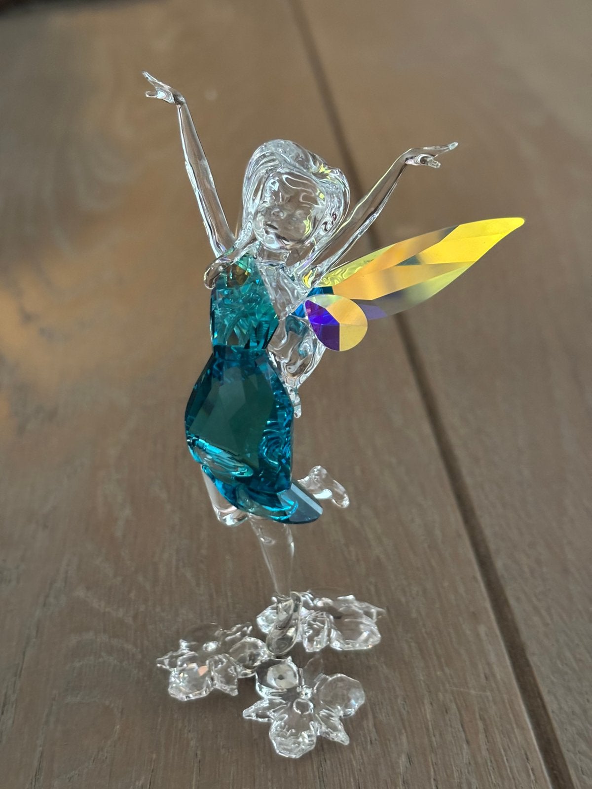 Swarovski elfje zilverdauw, Verzamelen, Swarovski, Ophalen, Zo goed als nieuw