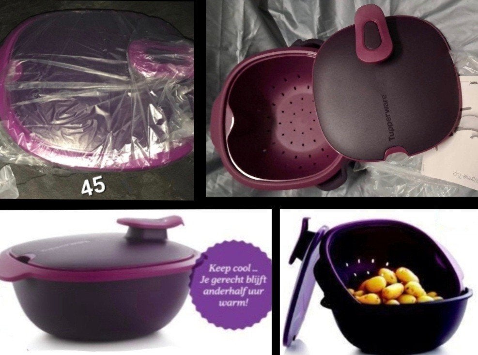 Tupperware Iso Serveerwonders (zie omschrijving), Overige kleuren, Overige typen, Nieuw, Met compartimenten