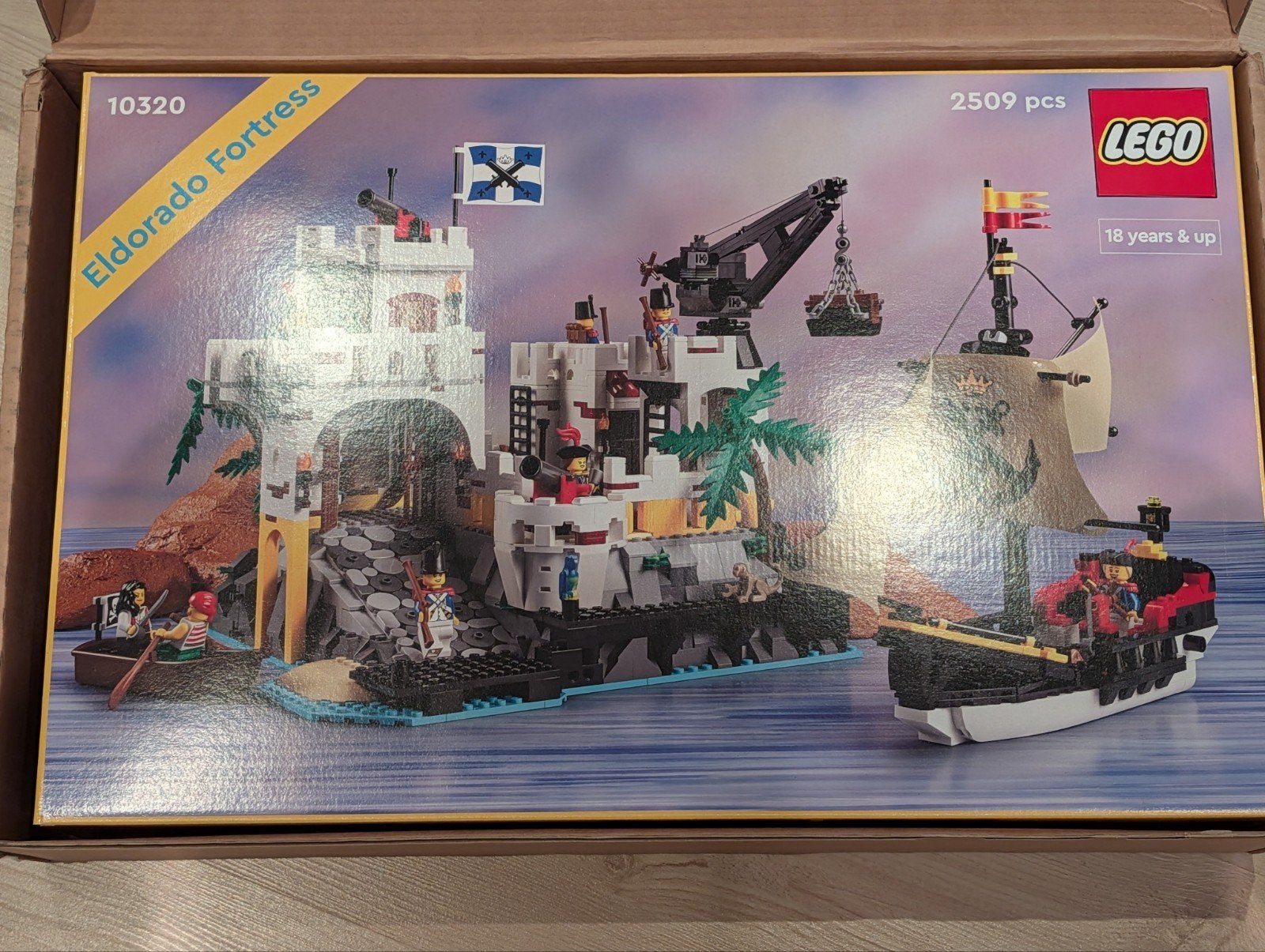 Lego set 10320 Eldorado Fortress sealed, Ophalen of Verzenden, Lego