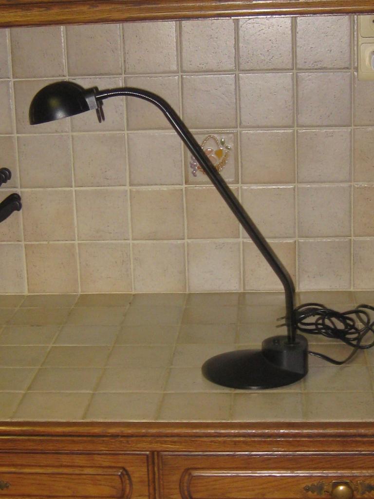 lampe de bureau, Enlèvement, Utilisé, Métal, Moins de 50 cm
