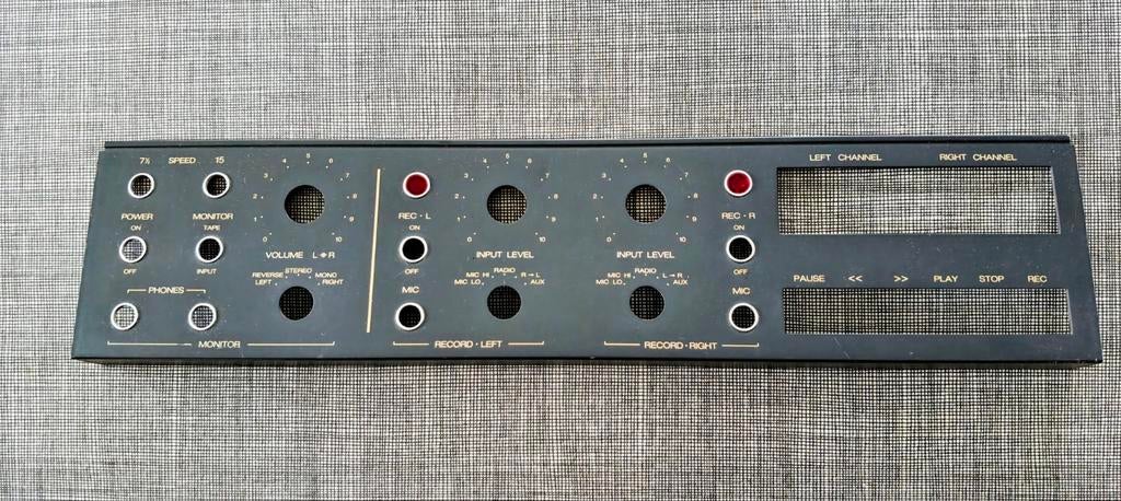 Revox B77 MK II H.S. onderste front plaat, Enlèvement ou Envoi