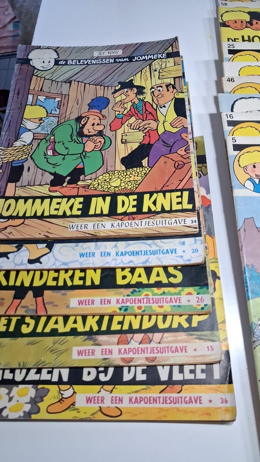 Jommeke boeken, Ophalen of Verzenden