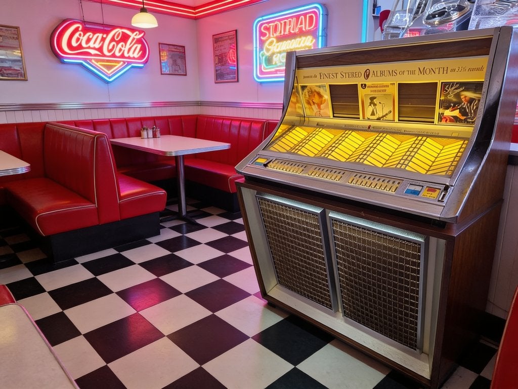 Vintage Jukebox - Geheel nagezien, speelt goed, Verzamelen, Ophalen, Gebruikt, 1960 tot 1970, Seeburg