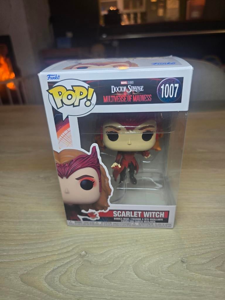 Funko Pop! Scarlet Witch #1007 - Doctor Strange Multiverse, Ophalen of Verzenden, Zo goed als nieuw